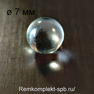 Шарик ø 7 мм стекло