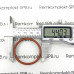 Уплотнение ø 44-38х3 мм СИЛИКОН (ЭКОНОМ)
