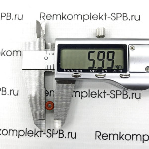 Уплотнение ø 6-2х2 мм СИЛИКОН (ЭКОНОМ)