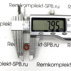 Уплотнение ø 8-4х2 мм СИЛИКОН (ЭКОНОМ)