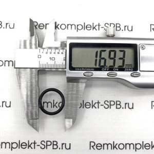 Уплотнитель  ø 17-13x2 мм СИЛИКОН (ЭКОНОМ)