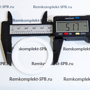 Плоский уплотнитель / прокладка ø 52x40x2мм PTFE / Фторопласт