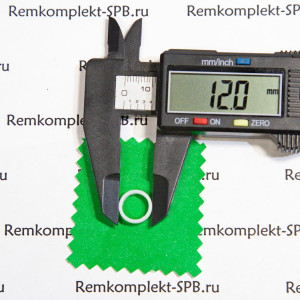 Уплотнение / прокладка плоская ø 12x10x2 мм - фторопласт